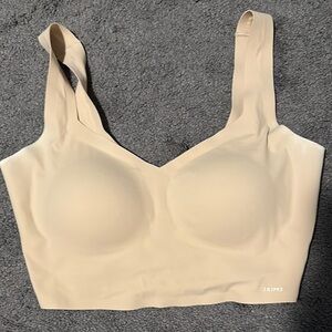 SKIMS longline plunge naked bralette like new, L
